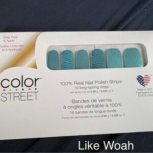 Color Street Nail Strips - Vibrant Teal